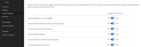 Email templates | Adobe Learning Manager