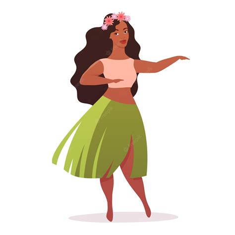 Hula Dancers Clip Art Collection (Flat Color Only) – Free Clipart ...