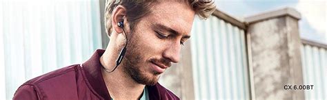 Sennheiser CX 6.0BT 507447 Wireless Bluetooth in Ear Earphone with Mic ...