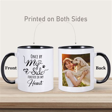 Dog Mum Gifts Custom Pet Coffee Mug Using Pet Photo And Name, Dog ...