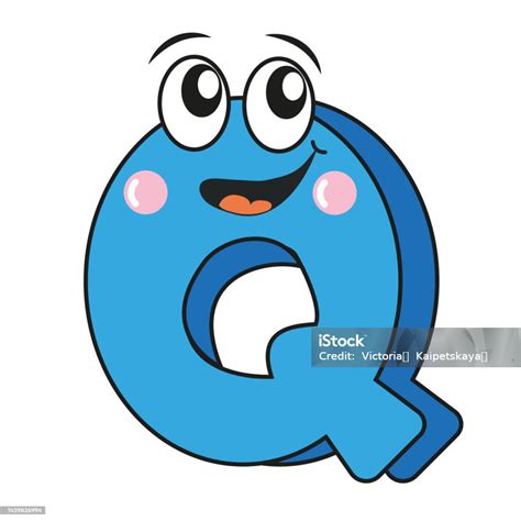 Cute Letter Q Illustration