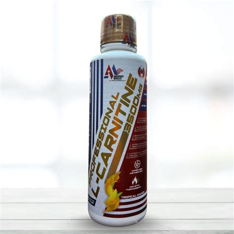 Americanz Muscles Professional L-Carnitine 3500 mg | 30 Servings | Liq ...