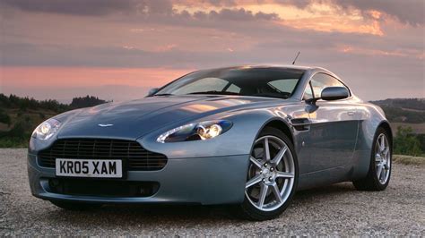 Download wallpaper 1920x1080 aston martin, v8, vantage, 2005, blue ...