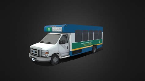 Shuttle Bus - Quality Inn SeaTac - 3D model by Checo Mx. (@checomx ...