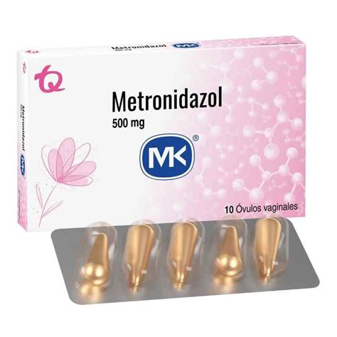 METRONIDAZOL 500 MG 10 OVULOS MK