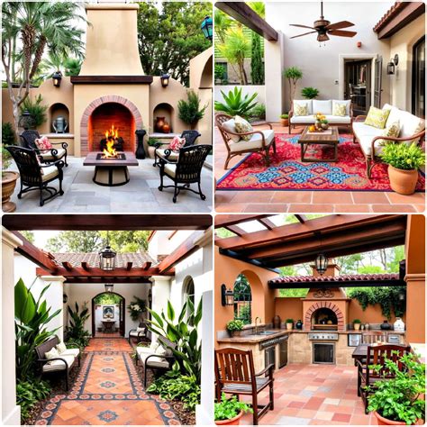 20 Spanish Style Patio Ideas for A Cozy Outdoor Escape