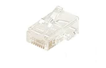 C&E CNE80599 6C 6 x 6 RJ12 Modular Plug C, 25-Pack : Amazon.in: Electronics