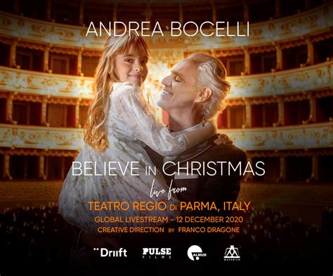 Andrea Bocelli - Believe In Christmas | Internet - virtuaalisesti Stadissa