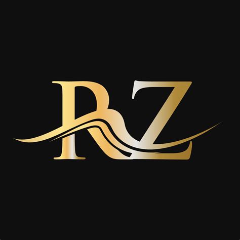 Letter RZ Logo Design Monogram Business And Company Logotype 18833430 Vector Art at Vecteezy