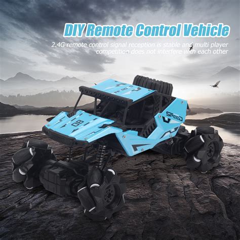 Buy RC Car Building Toy Kit - DIY Remote Control Stunt Cars to Build ...
