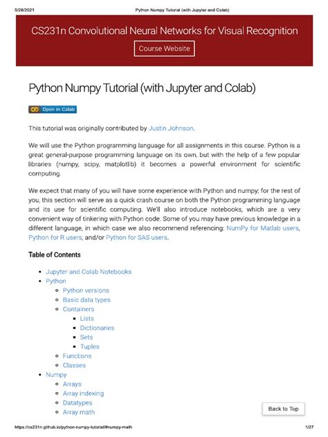 Image result for Python-Numpy PDF