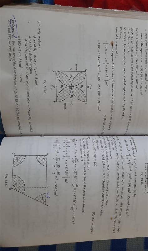 important qstns of areas related to circles class 10th - Brainly.in