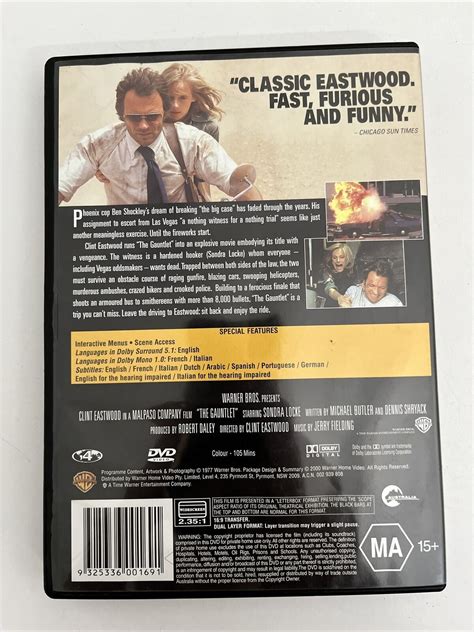 The Gauntlet (DVD, 1977) Clint Eastwood, Sondra Locke, Pat Hingle. Reg ...