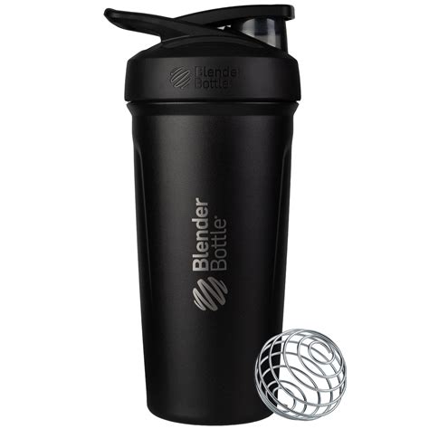 BlenderBottle Strada Insulated Stainless Steel Shaker Cup with Flip Cap ...