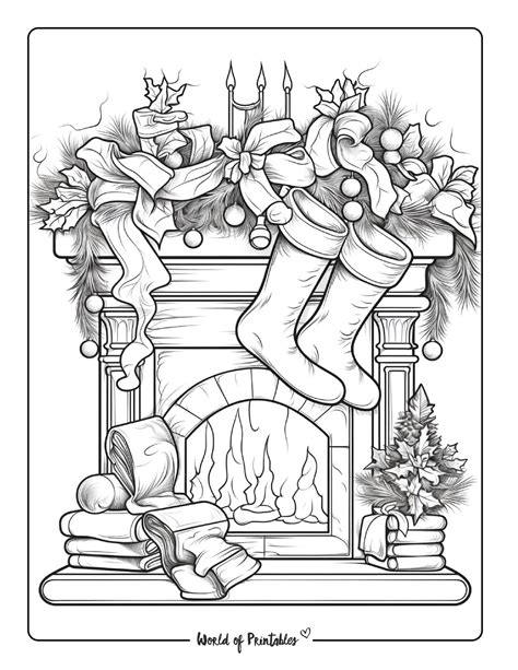 Free Printable Adult Christmas Colouring Pages