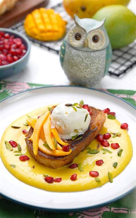 Max Out The Mango With Easy Custard Toast & Shrikhand Cheesecake ...
