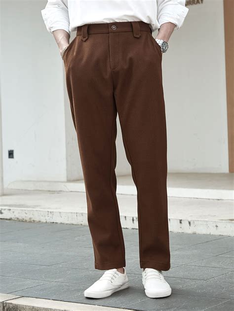 Women's & Men's Clothing, Shop Online Fashion | Brown pants men, Mens ...