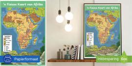 Fisiese Kenmerke van Suid-Afrika PowerPoint Pakket - Twinkl