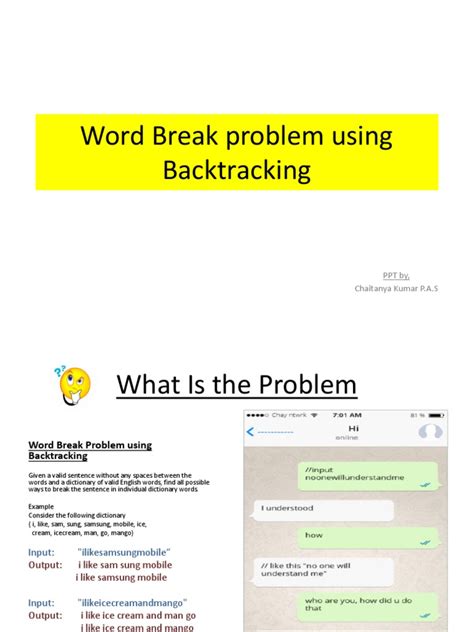 Image result for Word Break Problem