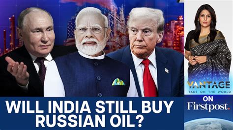 Indian oil sanctions amid Russian oil imports | Vantage with Palki ...