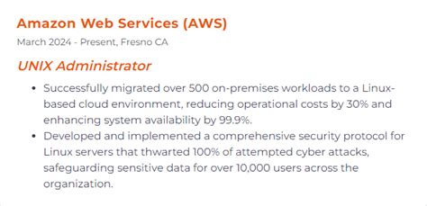 Image result for Unix Shell Scripting Model Resume