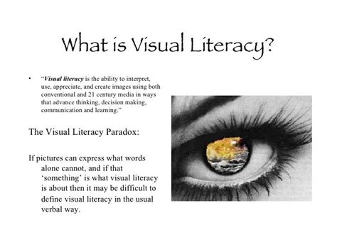 Image result for Visual Literacy Examples