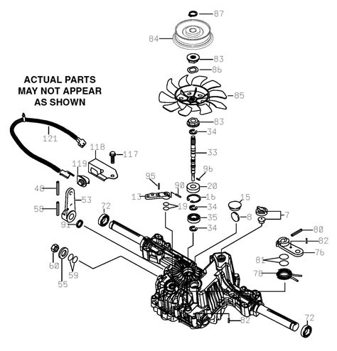Tuff Torq Transmission Parts Diagram and Breakdown