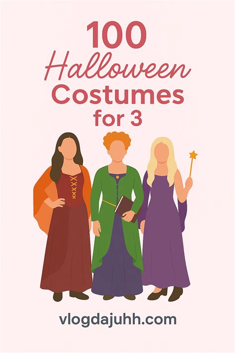 100 Best Trio Halloween Costumes for Friends: Cute, Funny & Iconic ...