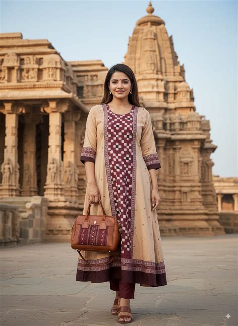 Matha Maroon Pasapali Designer A-Line Anarkali