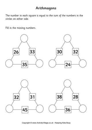 Image result for How to Solve Math Arithmagons