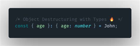 Image result for TypeScript Array Destructuring Types