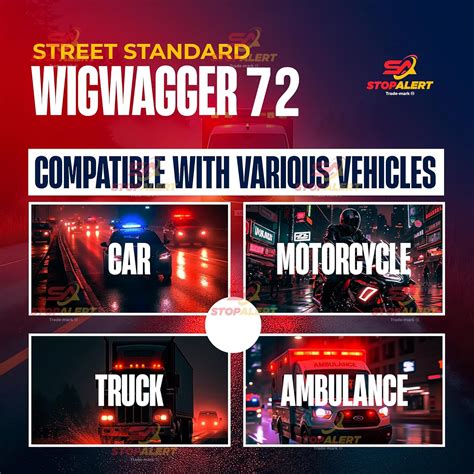 Stop-Alert WigWagger 72 Electronic Wig Wag Alternating Flasher India | Ubuy