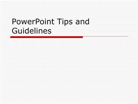 Image result for PowerPoint Guidelines