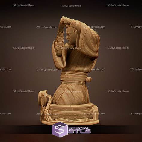 Young Obi Wan Kenobi Bust 3D Printing Figurine | SpecialSTL