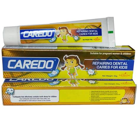 CAREDO Toothpaste Treatment Dental Caries, The ONLY Toothpastes to Cure ...