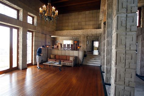 The Frank Lloyd Wright–Designed Ennis House Is on the Market for $23 ...