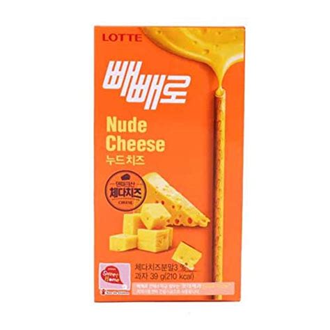 Buy Lotte Pepero Nude Cheese 39g x 20 Online at desertcartINDIA
