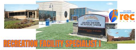 Job Posting: Recreation Facility Specialist I - City of Dayton