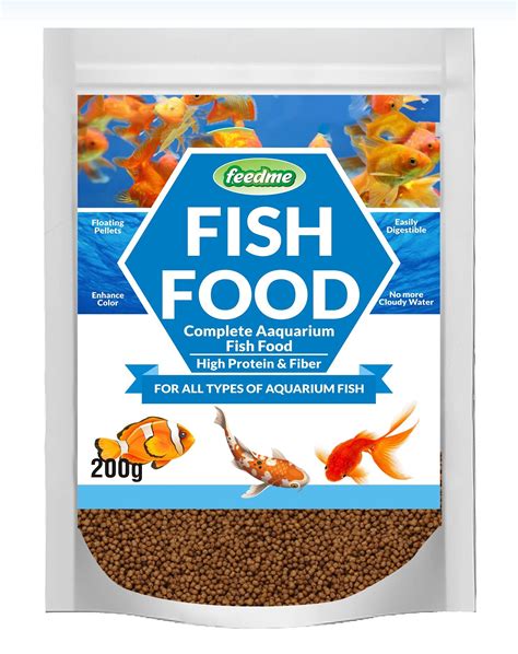 Buy Feedme Fish Food Complete Aquarium Fish Food High Protein & Fiber ...