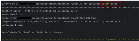 Image result for Pytest-BDD Examples