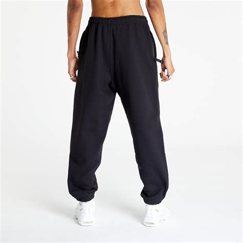 Tepláky Nike Solo Swoosh Men's Fleece Pants Black/ White (DX1364-010 ...