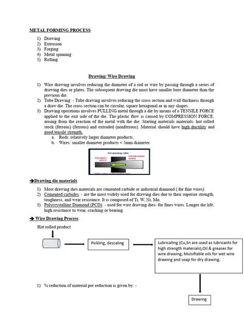 Metal Forming Process | PDF | Rolling (Metalworking) | Extrusion
