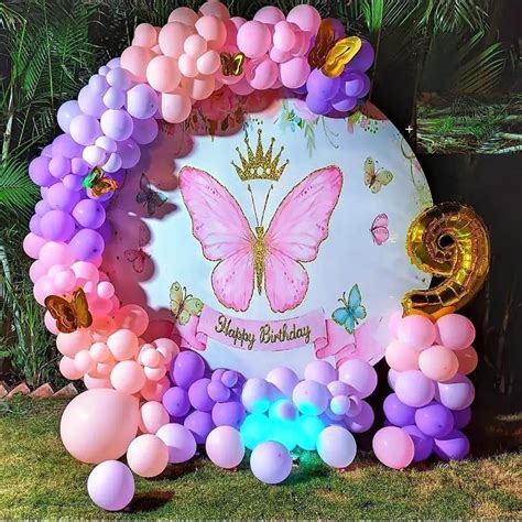 Rk Balloons Birthday Party Decorations-(Only 200 Pcs Pc, Pastel Purple ...