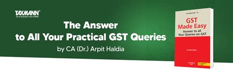 Buy Taxmann's GST Made Easy – Simplify your understand of GST in a Q&A ...