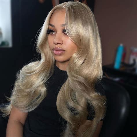 Amazon.com : Merhara Ash Blonde Wigs Human Hair 13X6 HD Lace Front Wigs ...