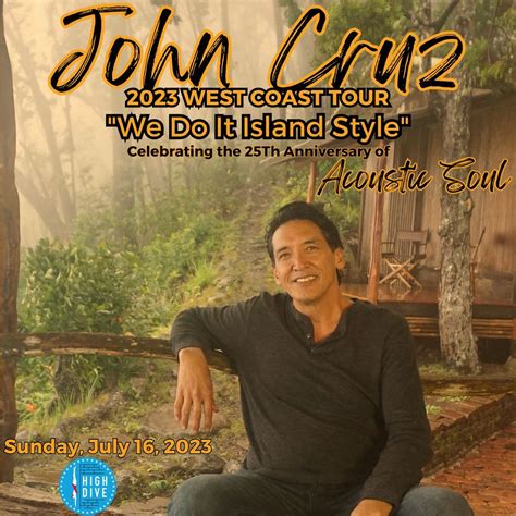 John Cruz w/ Drew Martin, Isitdaveed Tickets at High Dive in Seattle by High Dive | Tixr