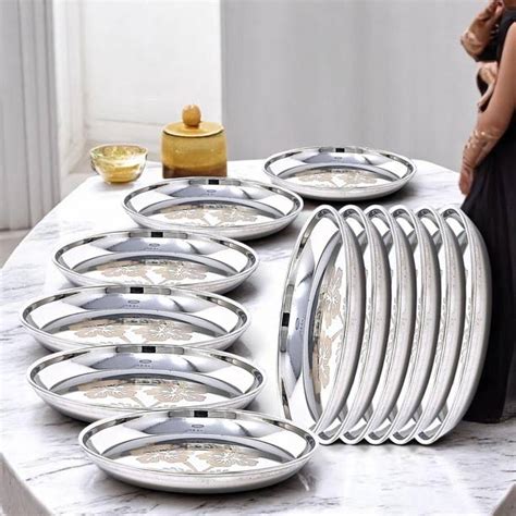 Stainless Steel Plates Online at Discounted Prices on Flipkart
