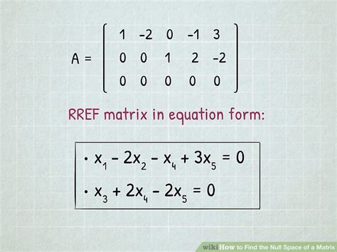 Image result for Left Null Space Example Rectangular Matrix