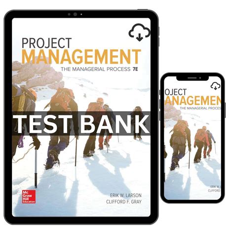 Test Bank Project Management The Managerial Process, 7th Edition – Gailik