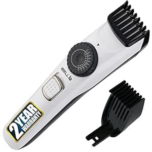 iBELL T3350 Cordless Rechargeable Trimmer, Moustache/Hair Clipper, 20 ...